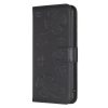 Lacné Kryty | Peňaženkové puzdro Embossing Pattern case Štvorlístky fialové – Xiaomi Redmi Note 14 (4G) | Lacné Kryty