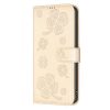 Lacné Kryty | Peňaženkové puzdro Embossing Pattern case Štvorlístky ružové – Xiaomi Redmi Note 14 (4G) | Lacné Kryty