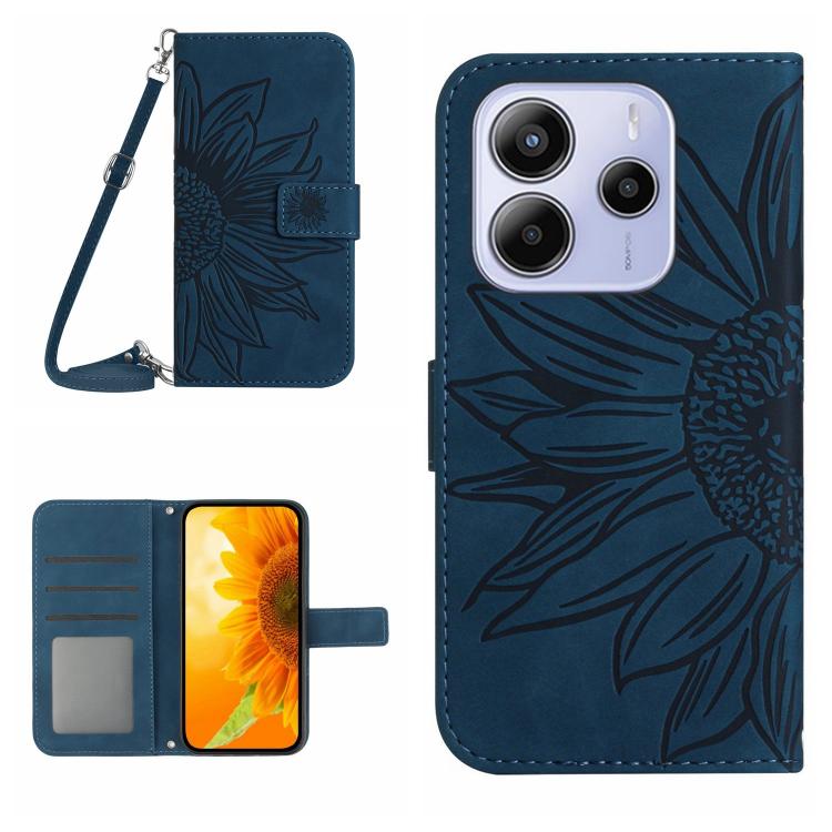 Peňaženkové puzdro Embossing Pattern Kvet case modré – Xiaomi Redmi Note 14 (4G) | Lacné Kryty Lacné Kryty | Peňaženkové puzdro Embossing Pattern Kvet case modré – Xiaomi Redmi Note 14 (4G) | Lacné Kryty