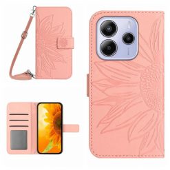 Peňaženkové puzdro Embossing Pattern Kvet case ružové – Xiaomi Redmi Note 14 (4G) | Lacné Kryty Lacné Kryty | Peňaženkové puzdro Embossing Pattern Kvet case ružové – Xiaomi Redmi Note 14 (4G) | Lacné Kryty