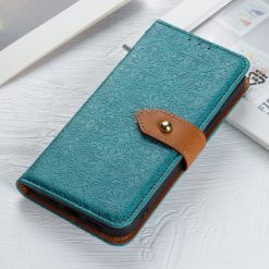 Peňaženkové puzdro Embossing Pattern Kvety modré – Xiaomi Redmi Note 14 Pro (4G) | Lacné Kryty Lacné Kryty | Peňaženkové puzdro Embossing Pattern Kvety modré – Xiaomi Redmi Note 14 Pro (4G) | Lacné Kryty