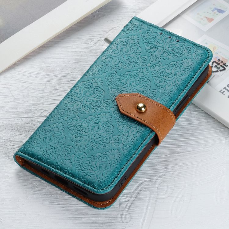 Peňaženkové puzdro Embossing Pattern Kvety modré – Xiaomi Redmi Note 14 Pro (4G) | Lacné Kryty Lacné Kryty | Peňaženkové puzdro Embossing Pattern Kvety modré – Xiaomi Redmi Note 14 Pro (4G) | Lacné Kryty