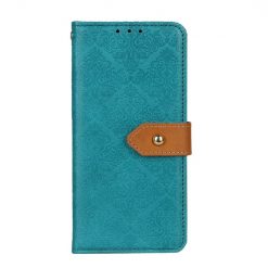Peňaženkové puzdro Embossing Pattern Kvety modré – Xiaomi Redmi Note 14 Pro (4G)