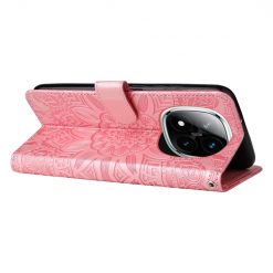 Peňaženkové puzdro Embossing Pattern Slnečnica ružové – Xiaomi Redmi Note 14 Pro 5G | Lacné Kryty Lacné Kryty | Peňaženkové puzdro Embossing Pattern Slnečnica ružové – Xiaomi Redmi Note 14 Pro 5G | Lacné Kryty