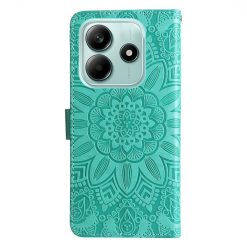 Peňaženkové puzdro Embossing Pattern Slnečnica zelené – Xiaomi Redmi Note 14 5G | Lacné Kryty Lacné Kryty | Peňaženkové puzdro Embossing Pattern Slnečnica zelené – Xiaomi Redmi Note 14 5G | Lacné Kryty