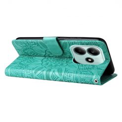 Peňaženkové puzdro Embossing Pattern Slnečnica zelené – Xiaomi Redmi Note 14 5G | Lacné Kryty Lacné Kryty | Peňaženkové puzdro Embossing Pattern Slnečnica zelené – Xiaomi Redmi Note 14 5G | Lacné Kryty