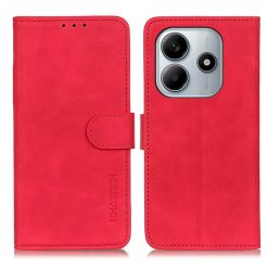 Lacné Kryty | Peňaženkové puzdro Khazneh červené – Xiaomi Redmi Note 14 (4G) | Lacné Kryty