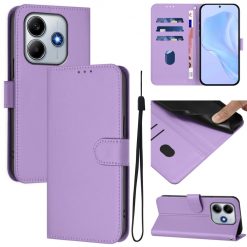 Peňaženkové puzdro Solid fialové – Xiaomi Redmi Note 14 5G | Lacné Kryty Lacné Kryty | Peňaženkové puzdro Solid fialové – Xiaomi Redmi Note 14 5G | Lacné Kryty