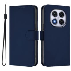 Lacné Kryty | Peňaženkové puzdro Solid tmavomodré – Xiaomi Redmi Note 14 Pro 5G | Lacné Kryty