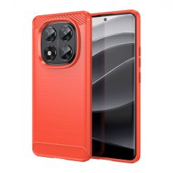 Zadný kryt Carbon červený – Xiaomi Redmi Note 14 Pro 5G