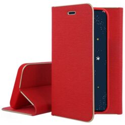Knižkové puzdro Luna Book červené – Samsung Galaxy A36