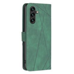 Knižkové puzdro Rhombus zelené – Samsung Galaxy A26 | Lacné Kryty Lacné Kryty | Knižkové puzdro Rhombus zelené – Samsung Galaxy A26 | Lacné Kryty