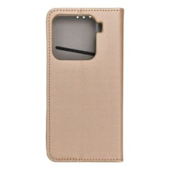 Lacné Kryty | Knižkové puzdro Smart Case Book zlaté – Xiaomi 15 | Lacné Kryty