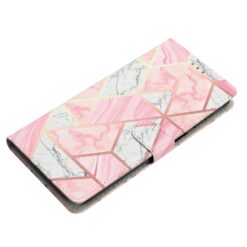 Knižkové puzdro Trendy Cross case Ružový mramor – Samsung Galaxy A56 | Lacné Kryty Lacné Kryty | Knižkové puzdro Trendy Cross case Ružový mramor – Samsung Galaxy A56 | Lacné Kryty