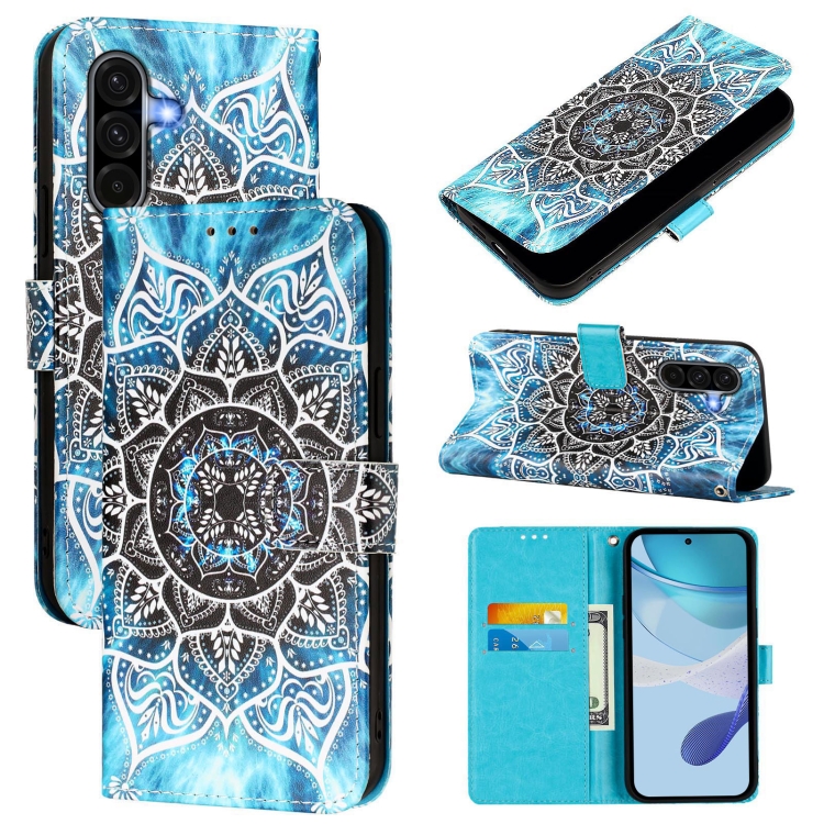 Knižkové puzdro Trendy Cross case Undersea mandala – Samsung Galaxy A56 | Lacné Kryty Lacné Kryty | Knižkové puzdro Trendy Cross case Undersea mandala – Samsung Galaxy A56 | Lacné Kryty