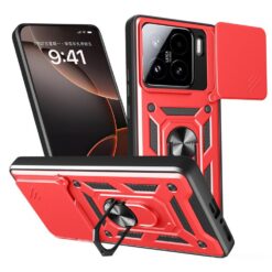 Odolný kryt CamCover Armor červený – Xiaomi 15
