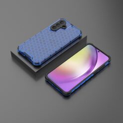 Odolný kryt Honeycomb Armor modrý – Samsung Galaxy A56 | Lacné Kryty Lacné Kryty | Odolný kryt Honeycomb Armor modrý – Samsung Galaxy A56 | Lacné Kryty