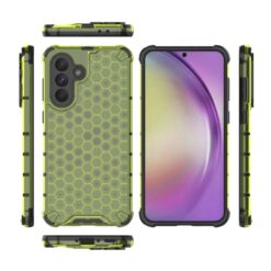 Odolný kryt Honeycomb Armor zelený – Samsung Galaxy A56 | Lacné Kryty Lacné Kryty | Odolný kryt Honeycomb Armor zelený – Samsung Galaxy A56 | Lacné Kryty
