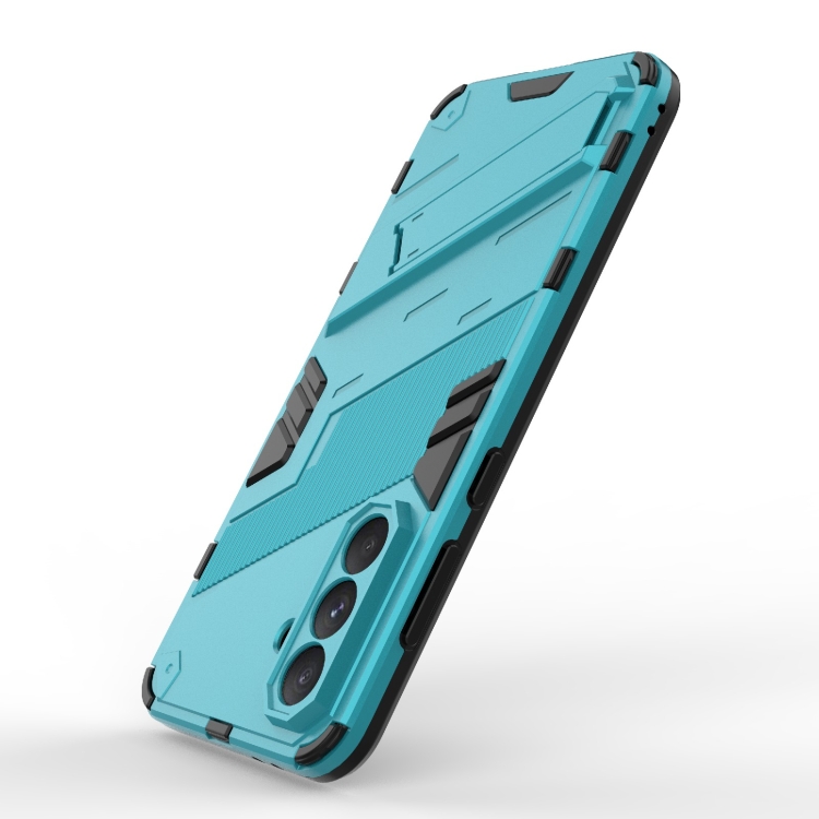 Odolný Kryt Punk armor case modrý – Samsung Galaxy A56 | Lacné Kryty Lacné Kryty | Odolný Kryt Punk armor case modrý – Samsung Galaxy A56 | Lacné Kryty