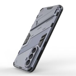 Lacné Kryty | Odolný Kryt Punk armor case sivý – Samsung Galaxy A56 | Lacné Kryty