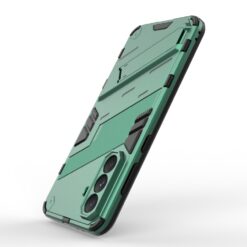 Lacné Kryty | Odolný Kryt Punk armor case zelený – Samsung Galaxy A56 | Lacné Kryty