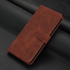 Lacné Kryty | Peňaženkové puzdro AZNS Skin Feel hnedé – Huawei Nova 13 | Lacné Kryty