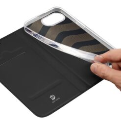Peňaženkové puzdro Dux Ducis Skin Pro čierne – Apple iPhone 16e / 17e | Lacné Kryty Lacné Kryty | Peňaženkové puzdro Dux Ducis Skin Pro čierne – Apple iPhone 16e / 17e | Lacné Kryty