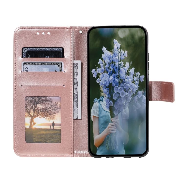 Peňaženkové puzdro Embossing Pattern Flowery Mandala bledoružové – Xiaomi 15 | Lacné Kryty Lacné Kryty | Peňaženkové puzdro Embossing Pattern Flowery Mandala bledoružové – Xiaomi 15 | Lacné Kryty