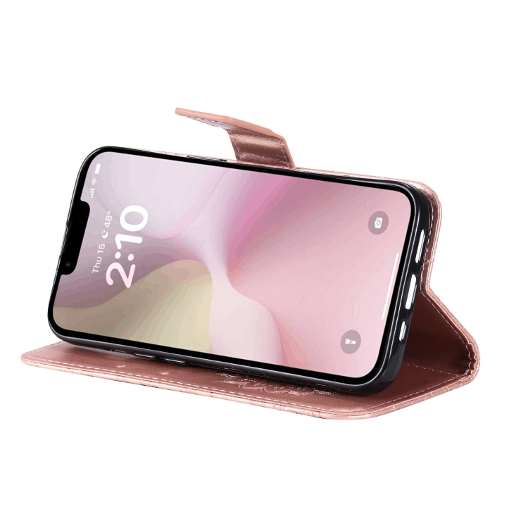Peňaženkové puzdro Embossing Pattern Slnečnica bledoružové – Apple iPhone 16e / 17e | Lacné Kryty Lacné Kryty | Peňaženkové puzdro Embossing Pattern Slnečnica bledoružové – Apple iPhone 16e / 17e | Lacné Kryty