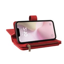 Lacné Kryty | Peňaženkové puzdro Multi case červené – Apple iPhone 16e / 17e | Lacné Kryty
