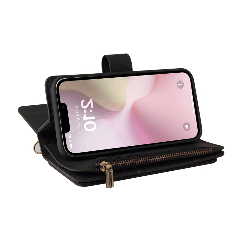 Peňaženkové puzdro Multi case čierne – Apple iPhone 16e / 17e | Lacné Kryty Lacné Kryty | Peňaženkové puzdro Multi case čierne – Apple iPhone 16e / 17e | Lacné Kryty