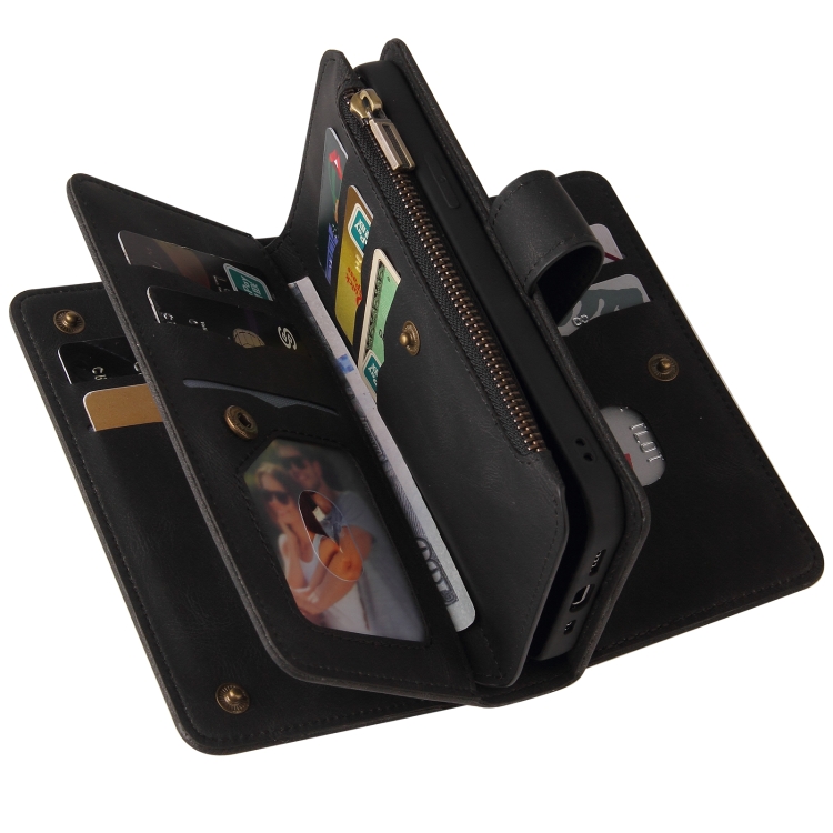 Peňaženkové puzdro Multi case čierne – Apple iPhone 16e / 17e | Lacné Kryty Lacné Kryty | Peňaženkové puzdro Multi case čierne – Apple iPhone 16e / 17e | Lacné Kryty