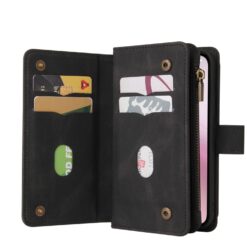 Peňaženkové puzdro Multi case čierne – Apple iPhone 16e / 17e | Lacné Kryty Lacné Kryty | Peňaženkové puzdro Multi case čierne – Apple iPhone 16e / 17e | Lacné Kryty