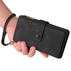 Peňaženkové puzdro Multi case čierne – Apple iPhone 16e / 17e | Lacné Kryty Lacné Kryty | Peňaženkové puzdro Multi case čierne – Apple iPhone 16e / 17e | Lacné Kryty