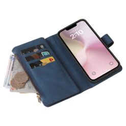 Lacné Kryty | Peňaženkové puzdro Multi case modré – Apple iPhone 16e / 17e | Lacné Kryty