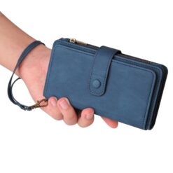 Lacné Kryty | Peňaženkové puzdro Multi case modré – Apple iPhone 16e / 17e | Lacné Kryty