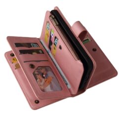 Lacné Kryty | Peňaženkové puzdro Multi case ružové – Apple iPhone 16e / 17e | Lacné Kryty