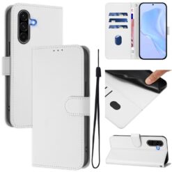 Lacné Kryty | Peňaženkové puzdro Solid biele – Samsung Galaxy A56 | Lacné Kryty