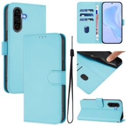 Peňaženkové puzdro Solid bledomodré – Samsung Galaxy A56 | Lacné Kryty Lacné Kryty | Peňaženkové puzdro Solid bledomodré – Samsung Galaxy A56 | Lacné Kryty