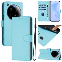 Lacné Kryty | Peňaženkové puzdro Solid bledomodré – Xiaomi 15 Ultra | Lacné Kryty