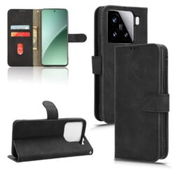 Peňaženkové puzdro Solid čierne – Xiaomi 15 | Lacné Kryty Lacné Kryty | Peňaženkové puzdro Solid čierne – Xiaomi 15 | Lacné Kryty