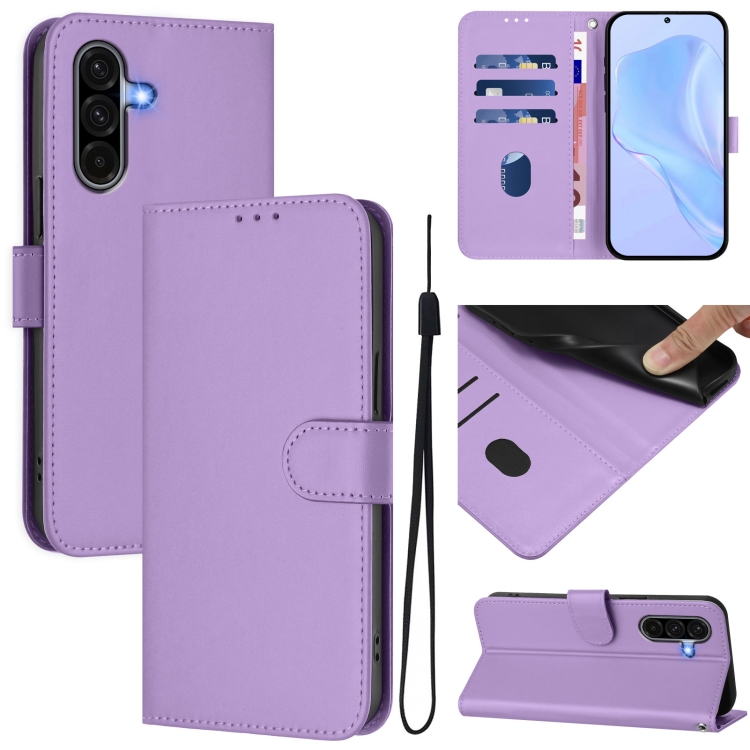 Peňaženkové puzdro Solid fialové – Samsung Galaxy A56 | Lacné Kryty Lacné Kryty | Peňaženkové puzdro Solid fialové – Samsung Galaxy A56 | Lacné Kryty