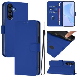 Peňaženkové puzdro Solid modré – Samsung Galaxy A26 | Lacné Kryty Lacné Kryty | Peňaženkové puzdro Solid modré – Samsung Galaxy A26 | Lacné Kryty