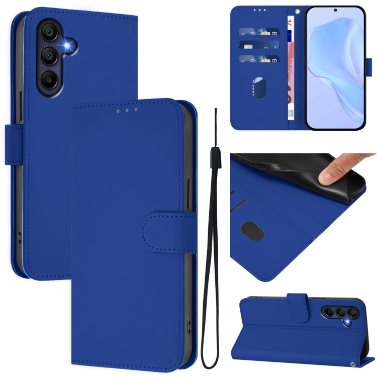 Peňaženkové puzdro Solid modré – Samsung Galaxy A26 | Lacné Kryty Lacné Kryty | Peňaženkové puzdro Solid modré – Samsung Galaxy A26 | Lacné Kryty