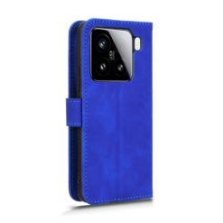 Lacné Kryty | Peňaženkové puzdro Solid modré – Xiaomi 15 | Lacné Kryty