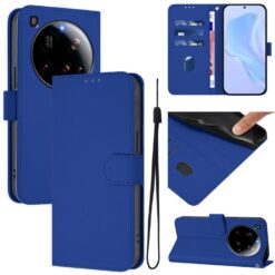 Lacné Kryty | Peňaženkové puzdro Solid modré – Xiaomi 15 Ultra | Lacné Kryty