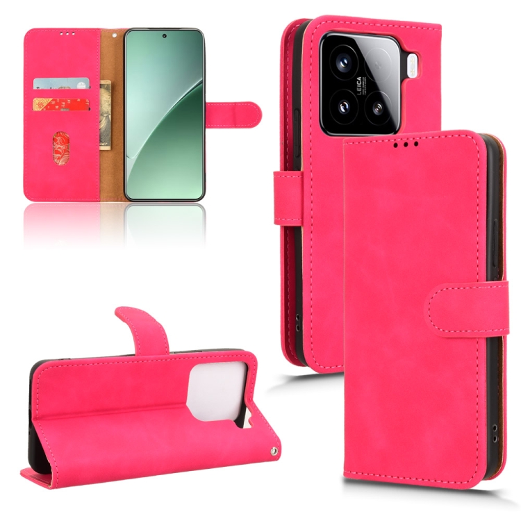 Peňaženkové puzdro Solid ružové – Xiaomi 15 | Lacné Kryty Lacné Kryty | Peňaženkové puzdro Solid ružové – Xiaomi 15 | Lacné Kryty
