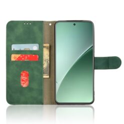 Peňaženkové puzdro Solid zelené – Xiaomi 15 | Lacné Kryty Lacné Kryty | Peňaženkové puzdro Solid zelené – Xiaomi 15 | Lacné Kryty
