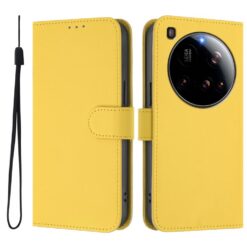 Lacné Kryty | Peňaženkové puzdro Solid žlté – Xiaomi 15 Ultra | Lacné Kryty