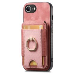Lacné Kryty | Peňaženkové puzdro Unique Wallet ružové – Apple iPhone 16e / 17e | Lacné Kryty